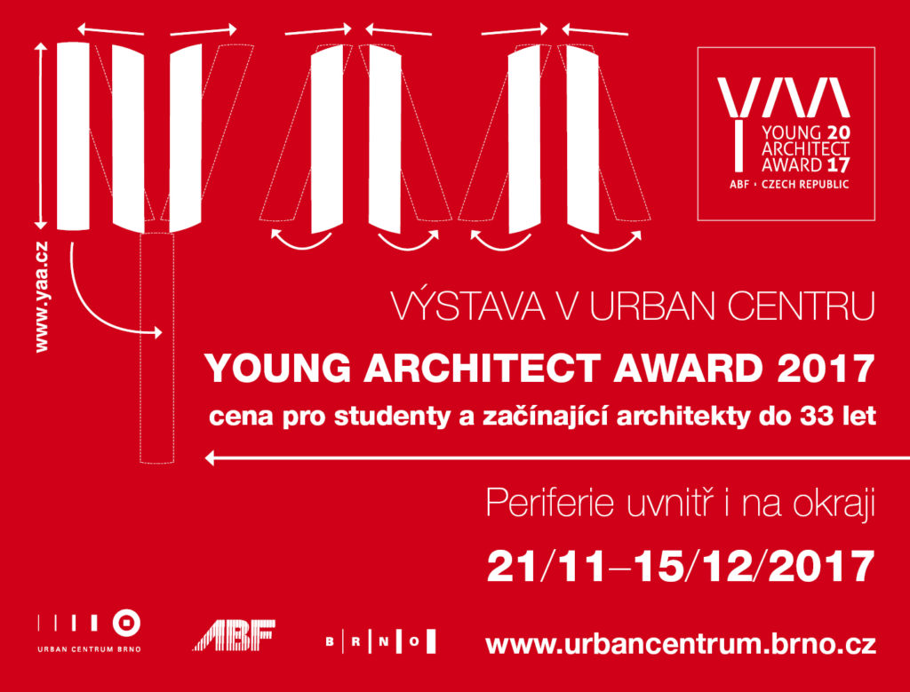 Výstava mladých architektů Young architect award 2017 v Brně