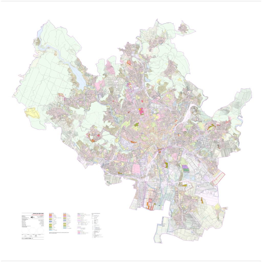 Brno dnes zveřejnilo upravený návrh nového územního plánu