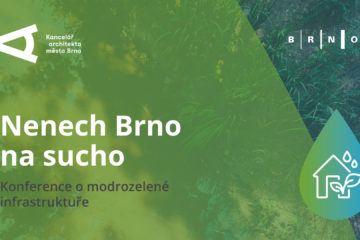Nenech Brno na suchu: Podívejte se na záznam konference o modrozelené infrastruktuře