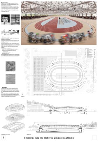 Sportovní hala pro dráhovou cyklistiku a atletiku - Építész Stúdió Ltd.