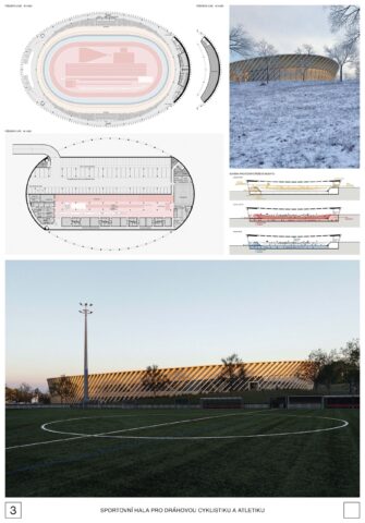 Sportovní hala pro dráhovou cyklistiku a atletiku - ov architekti, s.r.o.