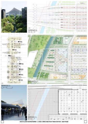 Nové hlavní nádraží Brno - BIG – Bjarke Ingels Group + A8000 s.r.o.