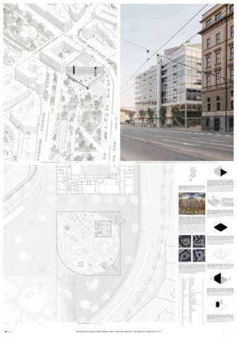 Nová budova Magistrátu města Brna / New Building of the Brno City Municipality - PEER COLLECTIVE s.r.o., NP2F sarl