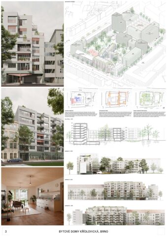 Bytové domy Křídlovická, Brno - Tempo architekti s.r.o.