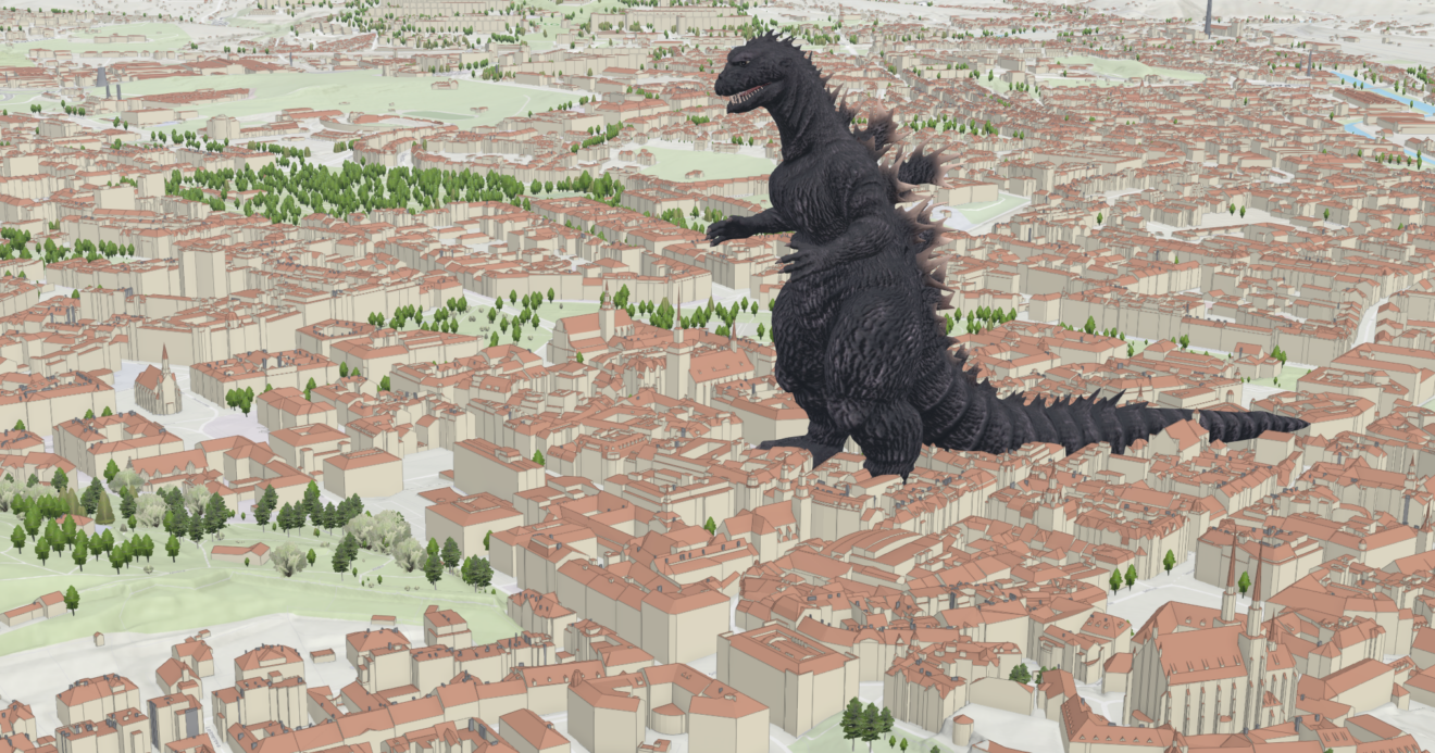 Aktualizace 3D modelu Brna: Nově můžete vkládat vlastní objekty